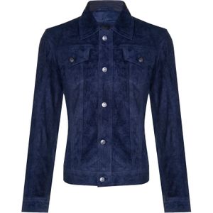 Heren - Geitensuède - Jeansjack - Adelaide