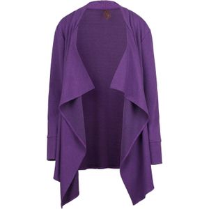 Conquista - Gebreid Lang Vest - Met Open Voorzijde