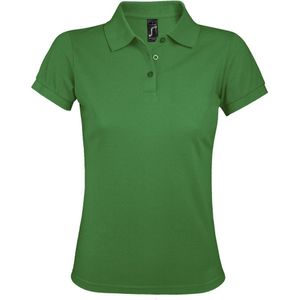 SOLS Dames dames Prime Pique Polo Shirt (Kelly Groen)