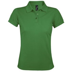 SOLS Dames/dames Prime Pique Polo Shirt (Kelly Groen)