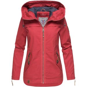 Navahoo Dames Tussenjas Wekoo – Lichte Katoenen Jas met Capuchon