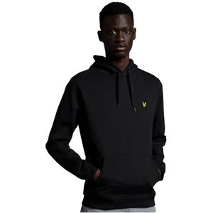 Lyle & Scott Hoodies Pullover Hoodie Zwart - Maat XL