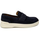 Liu Jo - Blauwe Suède Loafer - Heren - Slip-On Moccasins