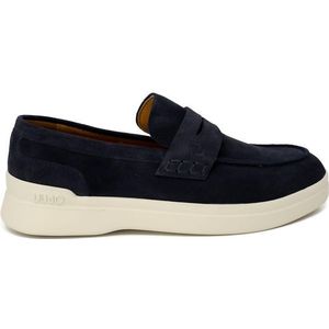 Liu Jo - Blauwe Suède Loafer - Heren - Slip-On Moccasins