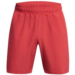 Under Armour Heren Tech Wordmark Geweven Korte Broek (Rood)