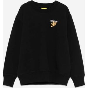 Jongens Pijltekening Sweatshirt in Zwart