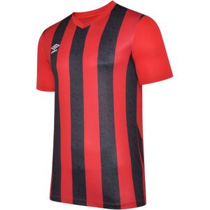 Umbro Kinderen/Kinderen Ramone Jersey (Vermiljoen/Zwart)