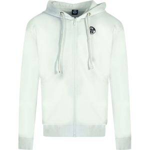 North Sails - Zip Hoodie Sweatshirt - Wit - Heren