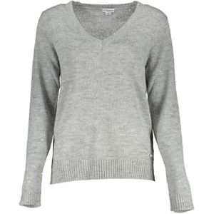 Glitter V-hals Gebreide Trui