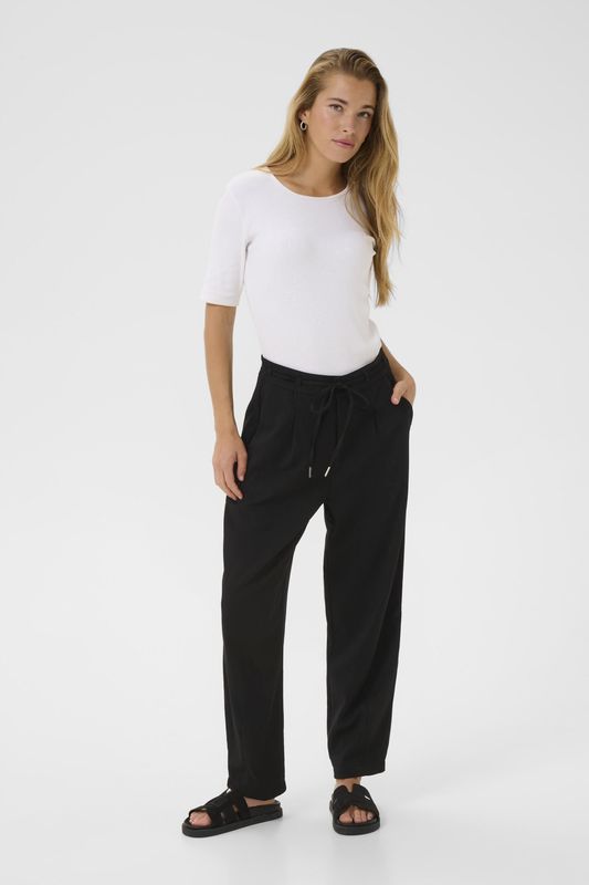 Pants - KAmerle - Damesbroek - Zwart - Regular Fit
