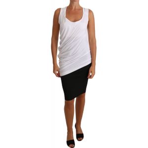 Cavalli Dames Witte Top Tank CAVALLI T-shirt Jersey