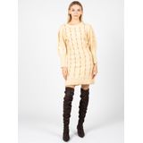 Silvian Heach - Gebreide Midi-jurk - Beige