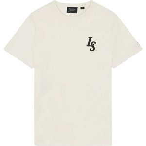 Lyle & Scott - Chalk - T-shirt - Krijt - Korte Mouw