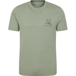 Mountain Warehouse Heren Ierland Korte Mouwen T-Shirt (Khaki Groen)