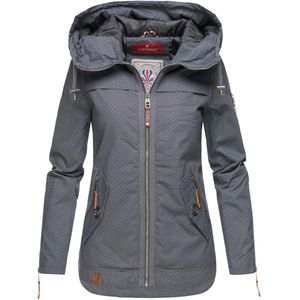 Navahoo Dames Tussenjas Wekoo – Lichte Katoenen Jas met Capuchon