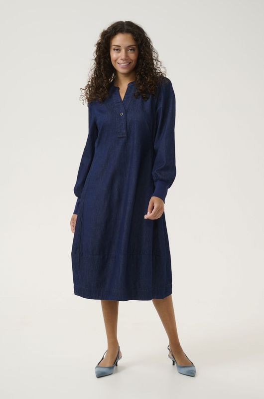 CULTURE - Allura Arpa - Damesjurk - Zwart