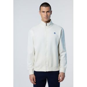 North Sails Sweatshirt Volledige ritssluiting met logopatch