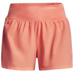 Women's Under Armour UA Launch Pro 3 Inch Short in Roze