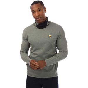 Lyle & Scott Heren Snood Col Zomertop (Groen)