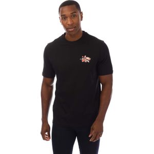 Lyle & Scott Grafisch T-shirt voor heren (Zwart)