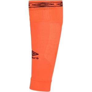 Umbro Ruiten beenstukken heren (Schokkend oranje/zwart)