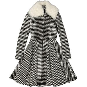 Giambattista Valli - Uitlopende Jas - 100% Scheerwol - Vrouwen