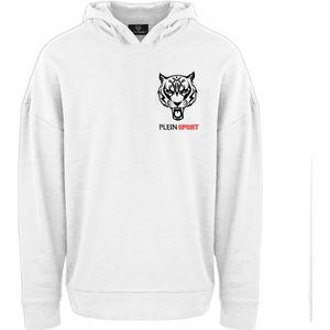 Plein Sport Natural Born Winnaar witte hoodie