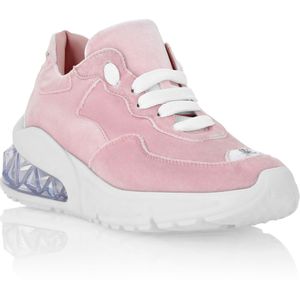 Philipp Plein Sneakers laag  rosa / wit