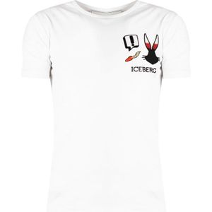 Iceberg T-Shirt Bugs Heren Wit - Maat 2XL