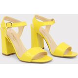 Made in Italia - Angela - Sandalen - Geel - 10 cm Hak