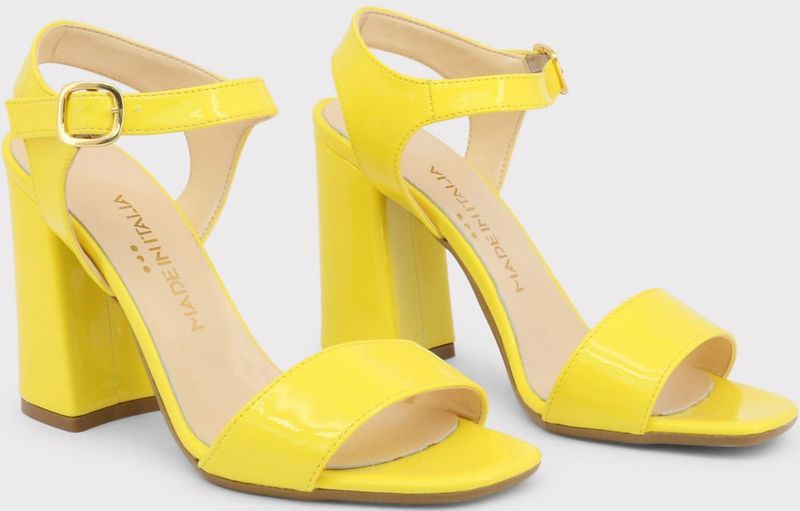 Made in Italia - Angela - Sandalen - Geel - 10 cm Hak