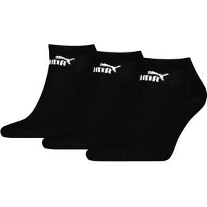 Puma Trainingssokken met logo voor volwassenen (pak van 3) (Zwart)