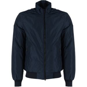 Geox - Bomberjack - Blauw - Heren - Polyester