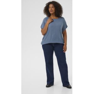 Blouse met korte mouwen KCami Loose fit blue