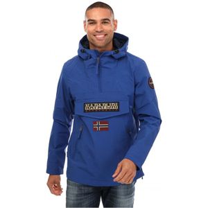 Napapijri Rainforest Jacket Met 3 Zakken Voor Heren, Blauw - Maat M