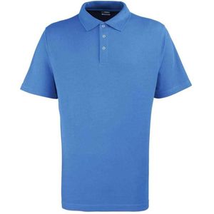 Premier poloshirt met studs voor heren (Koningsblauw)