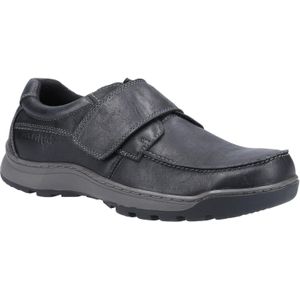 Hush Puppies Heren Casper Leren Schoenen (Zwart)