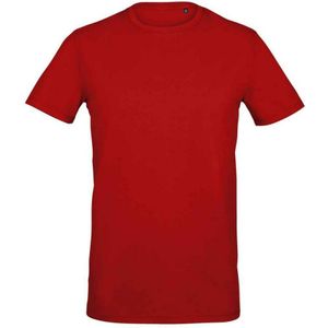 SOLS Heren Millenium Stretch T-Shirt (Rood)