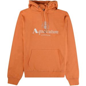 Aquascutum - Active Big Logo - Hoodie - Oranje