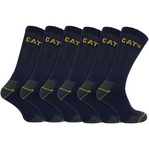 6-Pack Unisex Zware Werk Sokken voor Stalen Neus Botten