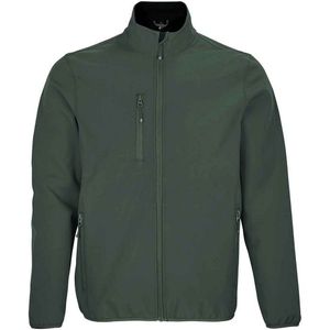 SOLS Heren Falcon Gerecycleerd Soft Shell Jasje (Bosgroen)