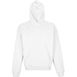 SOLS Unisex Adult Connor Organic Oversized Hoodie (Wit)