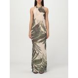 Halterneck Maxi Jurk met Bloemenprint