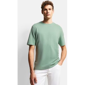 Model - T-shirt - Mint - Katoen - Moderne Pasvorm