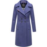 Navahoo - Wooly - Dames Trenchcoat - Premium Wintermantel - Elegante Pasvorm