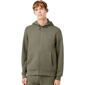 Vesten - Donkergroen - 84% Katoen - 16% Polyester - Regular Fit