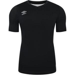 Umbro Unisex Elite V-hals Base Layer Top voor volwassenen (Zwart)