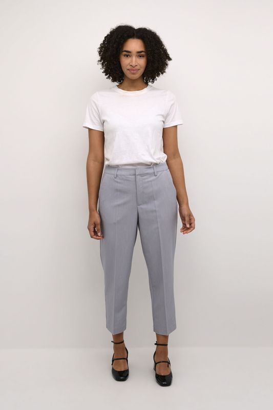 Capri Broeken - Hoge Taille - Cropped Lengte - 77% Polyester (Gerecycled)