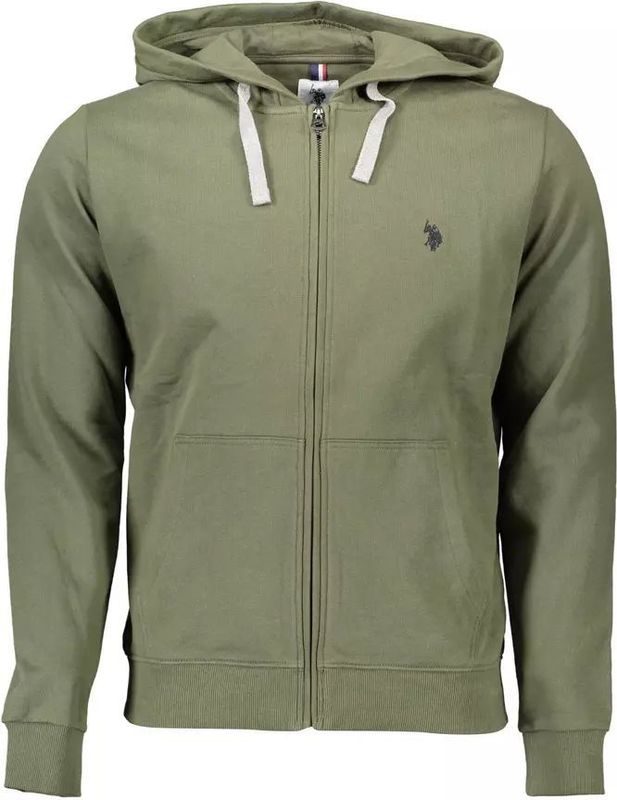 U.s. Polo Assn. Hoodie - Smaragdgroen - 100% Katoen