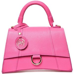 Roberta M Fuchsia Rundleer Tas